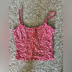 Hollister Pink Floral camisole